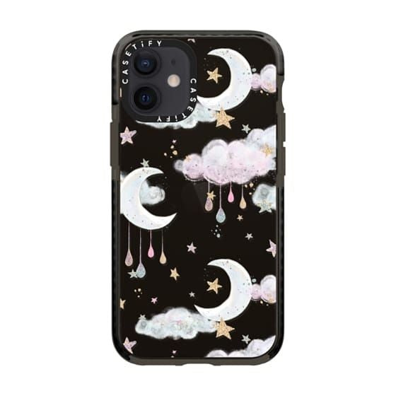Moon Candy Cotton Impact Design Clouds Pattern Cute Aesthetic Case